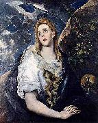 El Greco Mary Magdalen in Penitence Spain oil painting reproduction